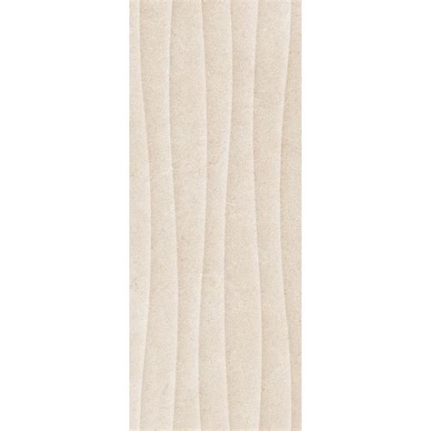 Beige Struttura Wind 3d 20x50 Cm Matt Spessore 8 5 Mm Piastrelle In