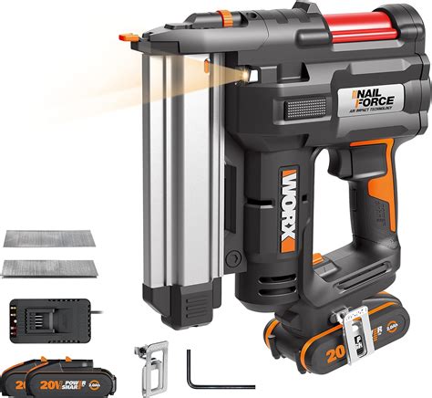 Worx Nitro 18v20v Max Cordless Brad Nail Gun Wx8401 Powershare 2