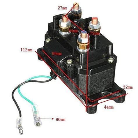 Kansmart Contacto De Rel De Solenoide De V Y Cabrestante