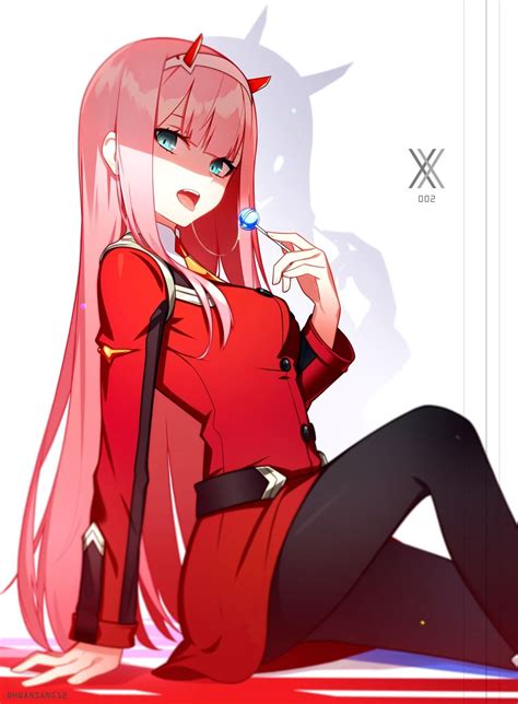 Darling In The Franxx Horns Hwansang Pantyhose Uniform Zero Two