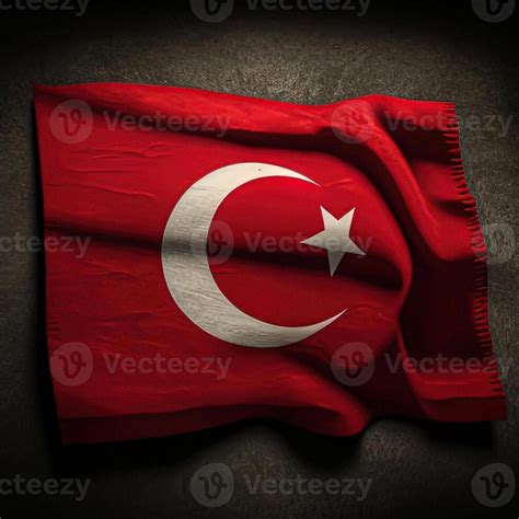 Developing Turkish Flag Symbol Of The Country Turkey 21979104 Stock