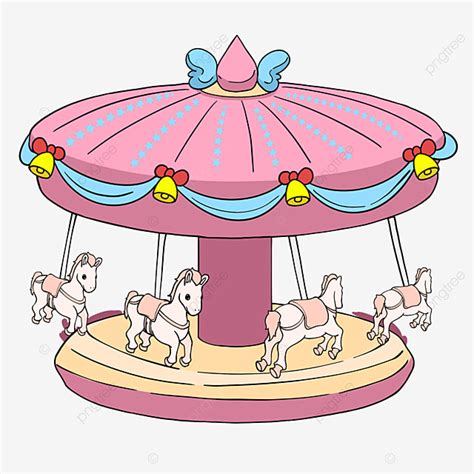 Carousel Horse Clipart PNG Images, Carousel Clipart Cartoon Horse ...