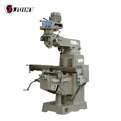 Universal Turret Milling Machine With Thick Bed High Precision