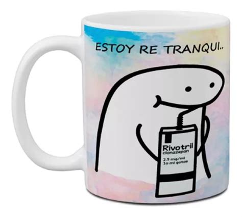 Tazas Caf Flork Me Gusta Resolver Todo Con Calma En Venta En Capital