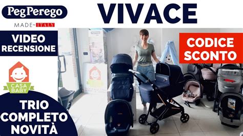 PEG PEREGO VIVACE 2022 CARATTERISTICHE E CODICE SCONTO YouTube