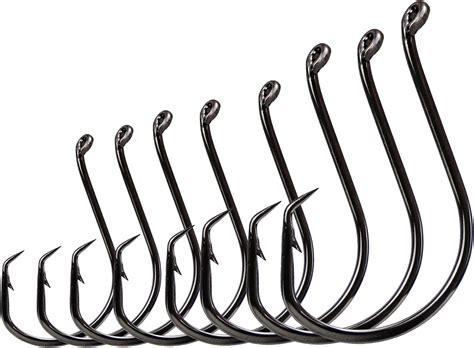 Yvudw Circle Hooks Saltwater Fishing Hooks Catfish Hooks