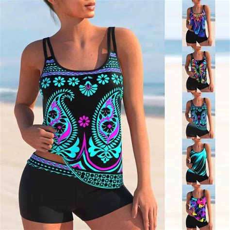 Losse Tankini Badpak Tankini Sexy Bikini Badpak Zomer Hoge Taille
