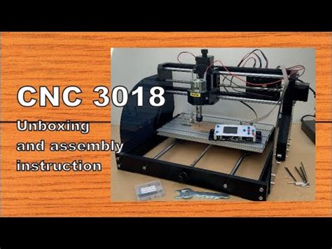 CNC 3018 PRO Unboxing And Assembly Instruction YouTube