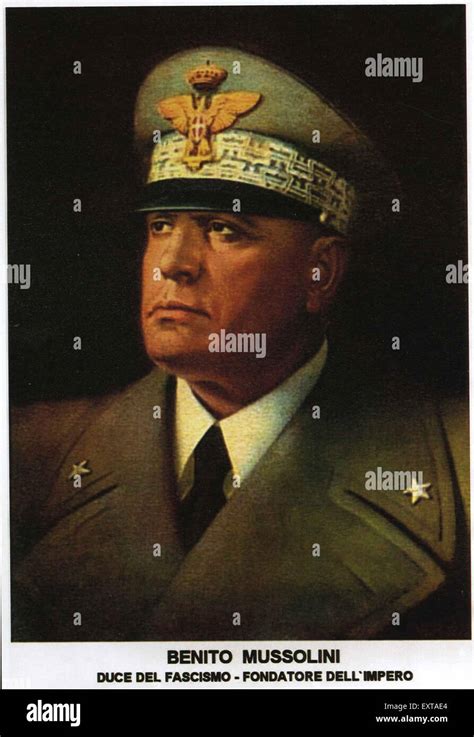 Benito Mussolini Poster