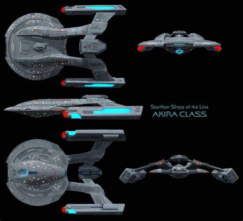 Akira Class Starship High Resolution By Enethrin On Deviantart In 2022 Star Trek Starships