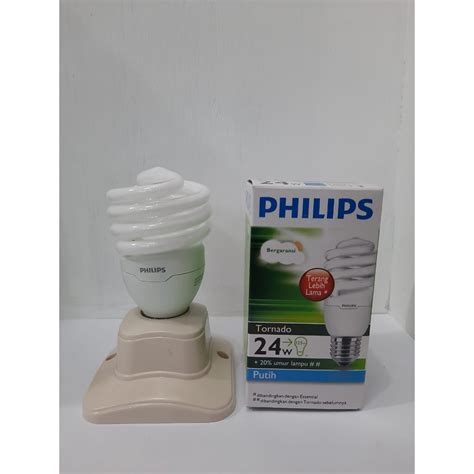 Jual Lampu Philips Tornado 24 Watt Shopee Indonesia