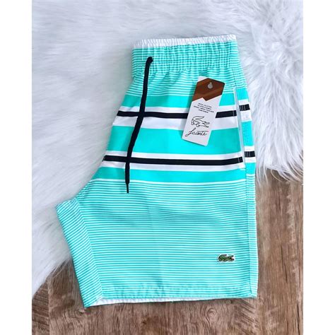 Kit Short Tactel Grosso Masculino Adulto Surf Praia Piscina Secagem