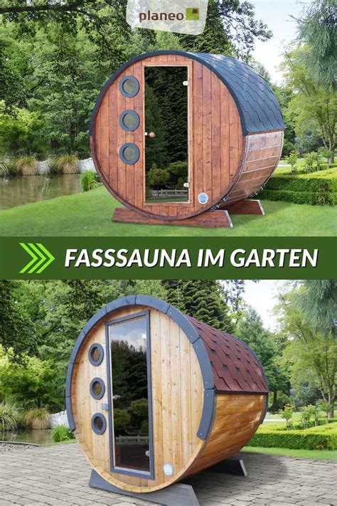 Fasssauna Im Garten Ideal Für Kleine Gärten Fasssauna Ist Eine