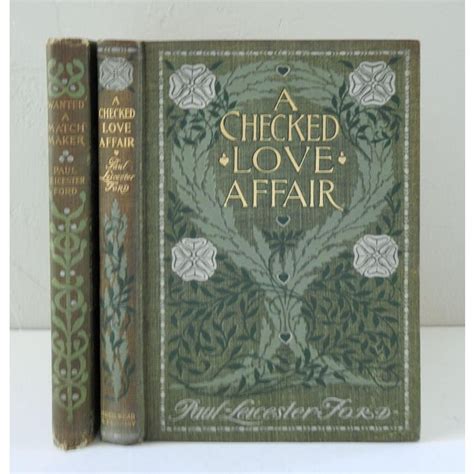 1900 Paul Leicester Ford Romance Novels - a Pair | Chairish