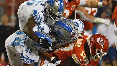 WATCH: Lions rookie Brian Branch scores pick-6 on Patrick Mahomes in ...