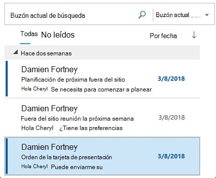 Mostrar Al Asunto Encima Del Remitente En La Lista De Mensajes Outlook