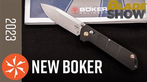 New Boker Knives At Blade Show 2023 Youtube