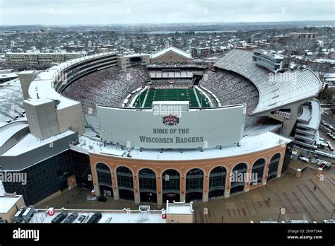 A General Overall Aerial View Of Camp Randall Stadium Wednesday Nov