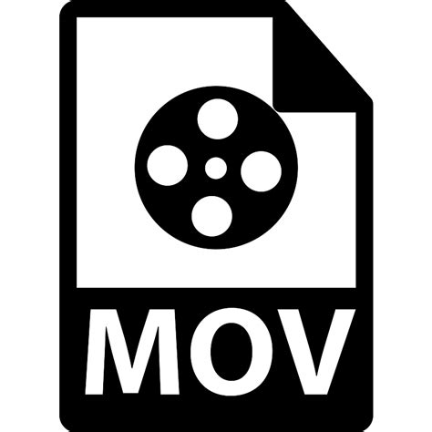 Mov File Format Symbol Vector Svg Icon Svg Repo