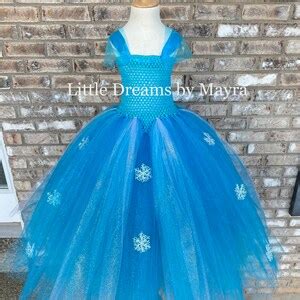 Frozen Inspired Tutu Outfit Queen Elsa And Anna Inspired Tutu Etsy