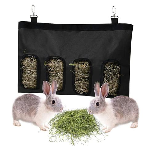 Buy Quality Rabbit Hay Bag Hay Storage Bag Rabbit Grass Feeder From