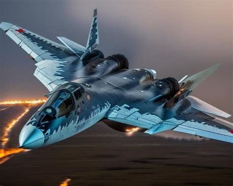 Su-57 (Sukhoi) - AIEasyPic