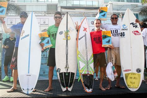 Campe Es Do Cbsurf Master Tour Definidos No Rio Surf Festival