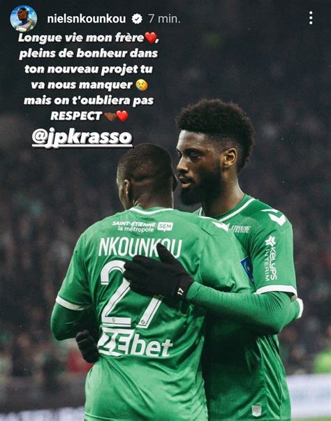 Actu Saint On Twitter Niels Nkounkou En Story Instagram Longue