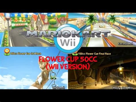 GT2904G Gameplay Mario Kart Wii Flower Cup 50cc Wii Version YouTube