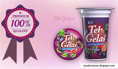 Desain Kemasan Minuman Teh Gelas ~ Jasa Desain Grafis Jasa Desain Kemasan