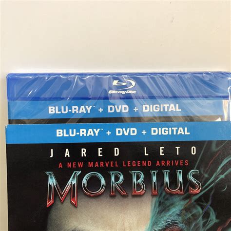 Morbius Blu Ray Dvd Digital With Slip Cover Brand New Sealed