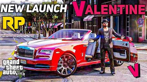 New Gta Fivem Server Launch Valentine Roleplay Server Lets Play