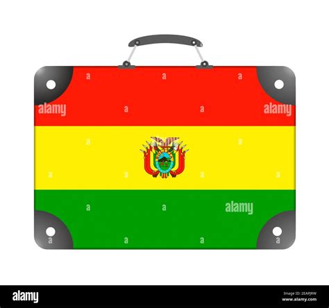 Bandera de bolivia con fondo blanco fotografías e imágenes de alta