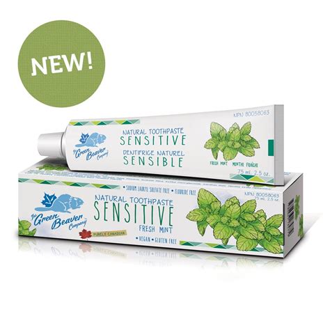 Natural Toothpaste Sensitive teeth - Green Beaver