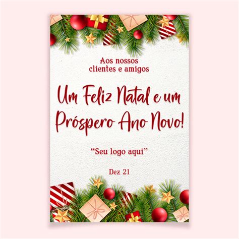 Cartão De Boas Festas - Cartao De Boas Festas Para Imprimir