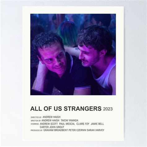 "All of Us Strangers Poster" Poster for Sale by vandaziba | Redbubble