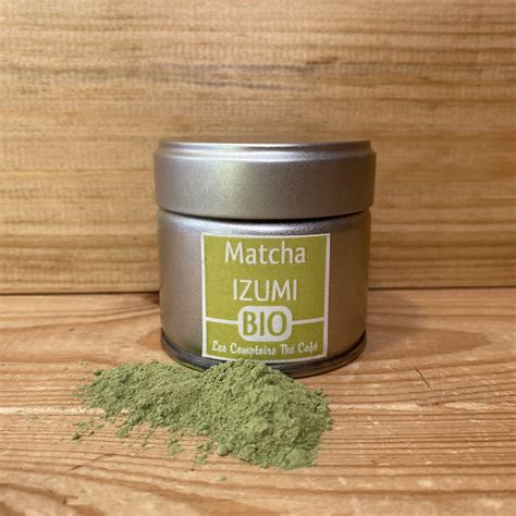 Th Vert Matcha Nature Bio Du Japon Dans Sa Bo Te De G