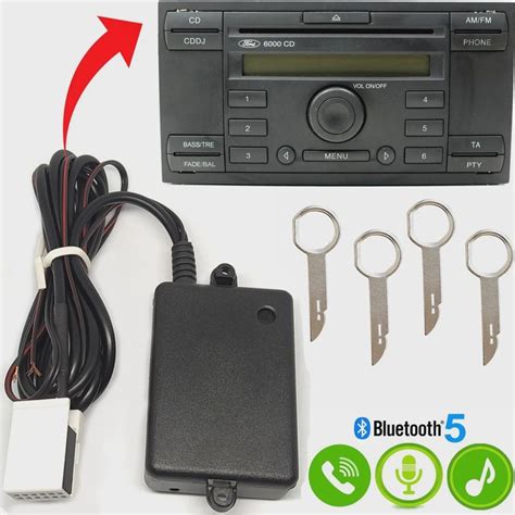 Bluetooth Para R Dio Original Ford Som E Chamadas Submarino