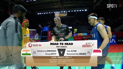 Bwf Md Quarterfinals Ranki Shetty Vs Alfian Ardia H L Youtube