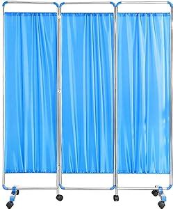 Medical Privacy Screen On Wheels Clinic Hospitals Wards Room Divider