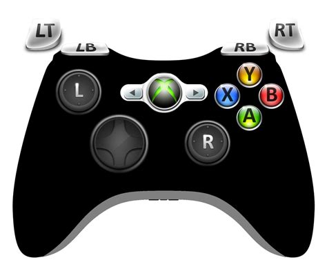 Xbox 360 Controller Vector At Collection Of Xbox 360 Controller Vector Free