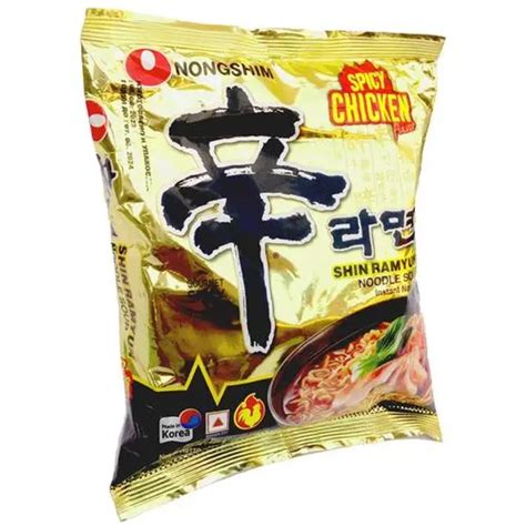 Nongshim Shin Ramyun Instant Noodle Soup Spicy Chicken Flavour Korean