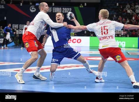 EHF Euro 2022 Main Round Omar Ingi Magnusson Iceland Against