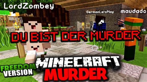 Der Start Von Minecraft Freedom Murder Youtube