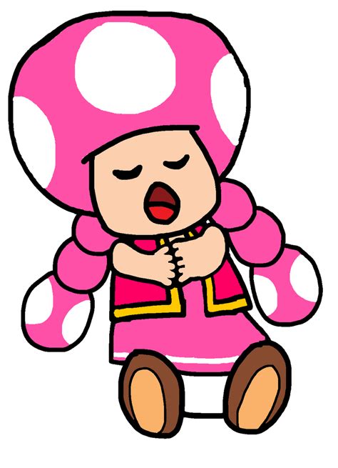 Super Mario Toadette Sleeping 2d By Joshuat1306 On Deviantart