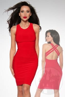 Cocktail Kleid Kleider Kurz Club Hot Fashion Odretto Highheels