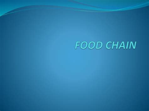 Food chain | PPT