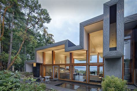 Architecturally Stunning Modern West Coast Island Retreat Idesignarch