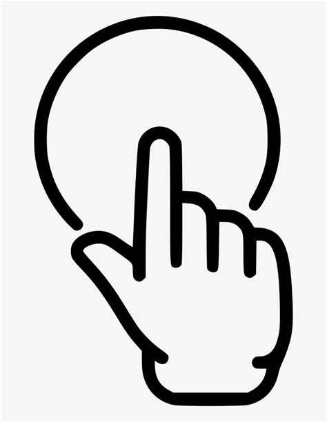 Point Pointing Finger Hand Click Touch Comments Pointing Finger Icon