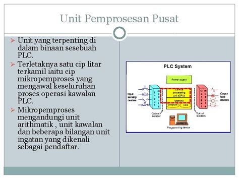 Pengenalan Plc Bahagian Bahagian Plc Hasil Pembelajaran Lo